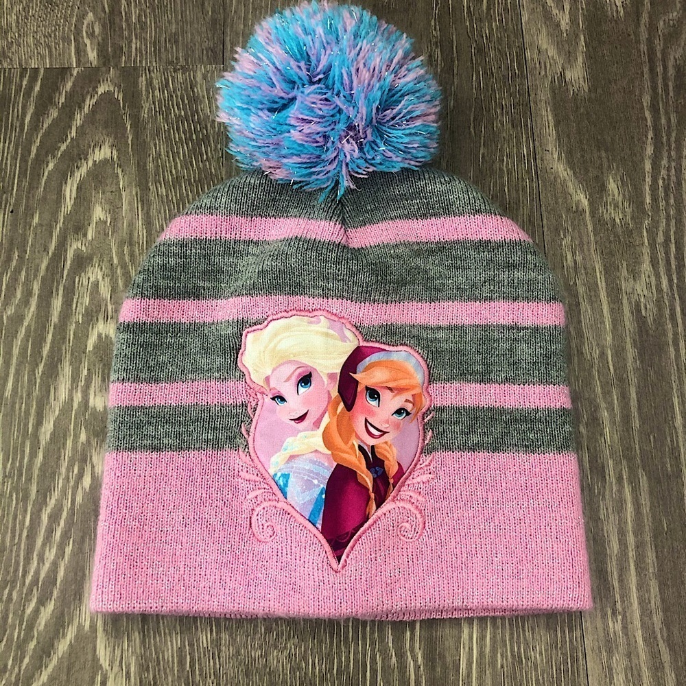 Disney Princess Frozen Winter Beanie Hat Elsa‎ Anna